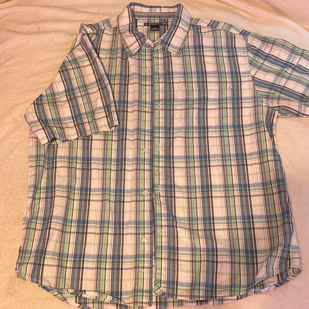 Men's Plaid Short Sleeve Shirt